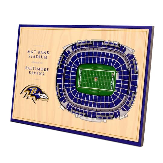 NFL 3D StadiumViews Desktop Display By Youthefan in Baltimore Ravens | 12" x 8" x 0.375" | Michaels®
